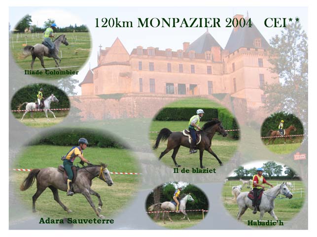 120 kms de Monpazier 2004 quelques photos dans les 12 premiers